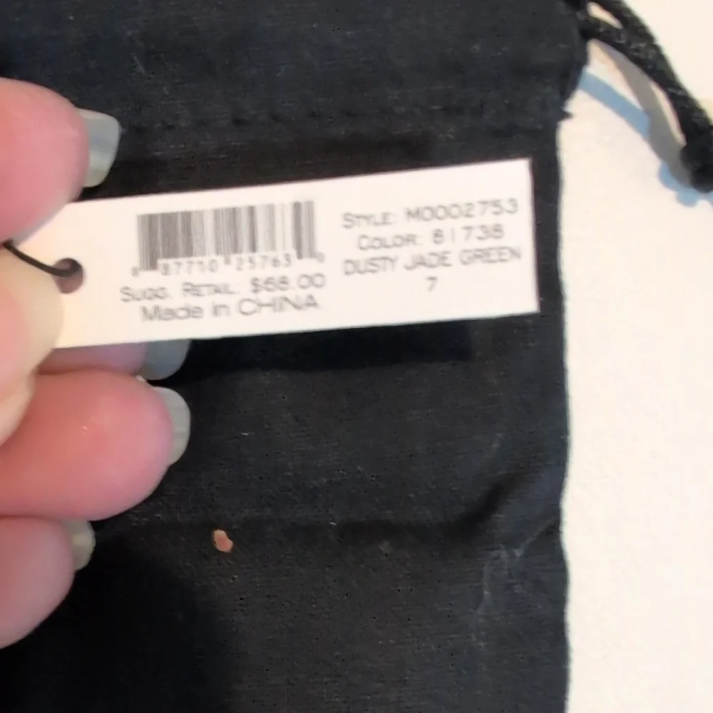 Marc By Marc Jacobs Dangling Charm Teal Ring Sz 7 NWT